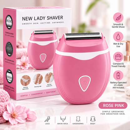 GlowGlide™ Women’s Electric Body Shaver
