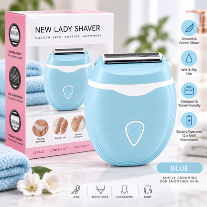 GlowGlide™ Women’s Electric Body Shaver